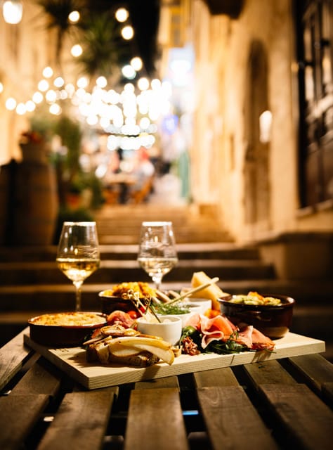 Romantic Italian Cuisine Dinner in Valletta - What arrives at the table