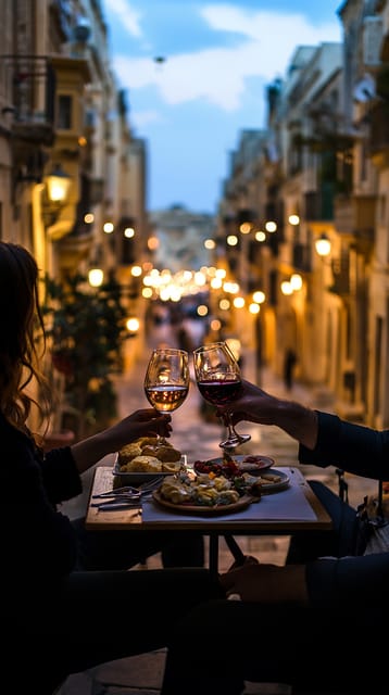 Romantic Italian Cuisine Dinner in Valletta - Price, flexibility, and booking details