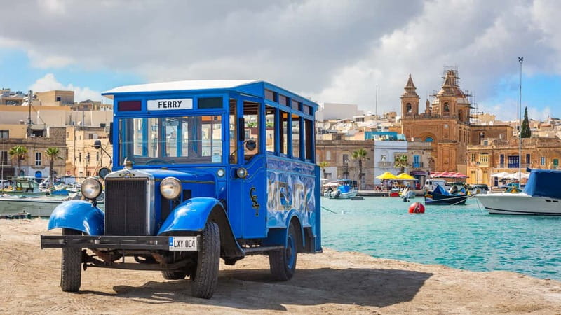 Scenic Tour by Vintage Bus to Buskett Garden & Dingli Cliffs - Dingli Cliffs and the view toward Filfla