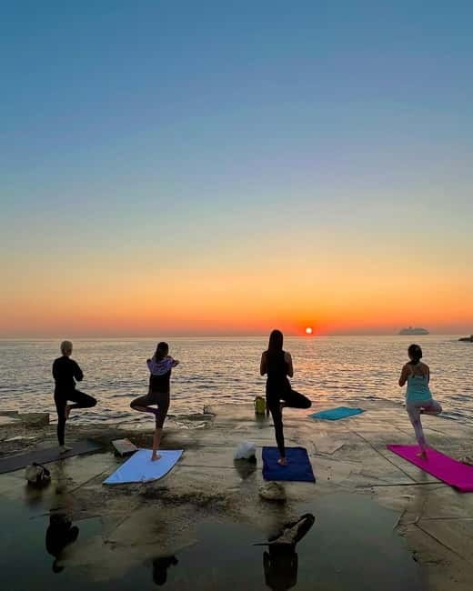 Sliema: Beach Yoga Class with Swimming - Why the sunrise and sunset timing matters