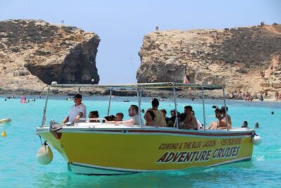 Boat Trip to Comino Blue Lagoon, Gozo, and Caves
