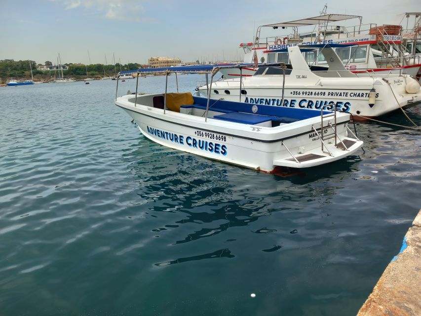 Sliema: Boat Trip to Comino Blue Lagoon, Gozo, and Caves - Comino Blue Lagoon and time ashore