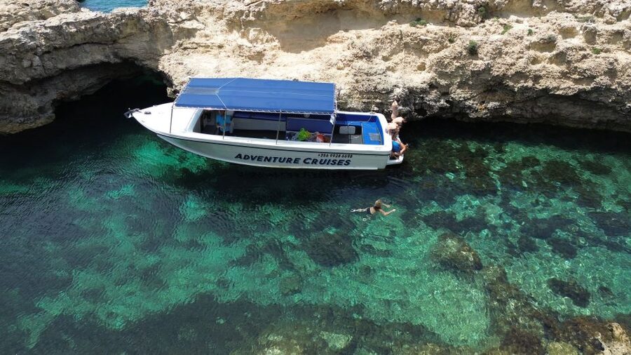 Sliema: Boat Trip to Comino Blue Lagoon, Gozo, and Caves - Tony, Raphael, and the tone on board