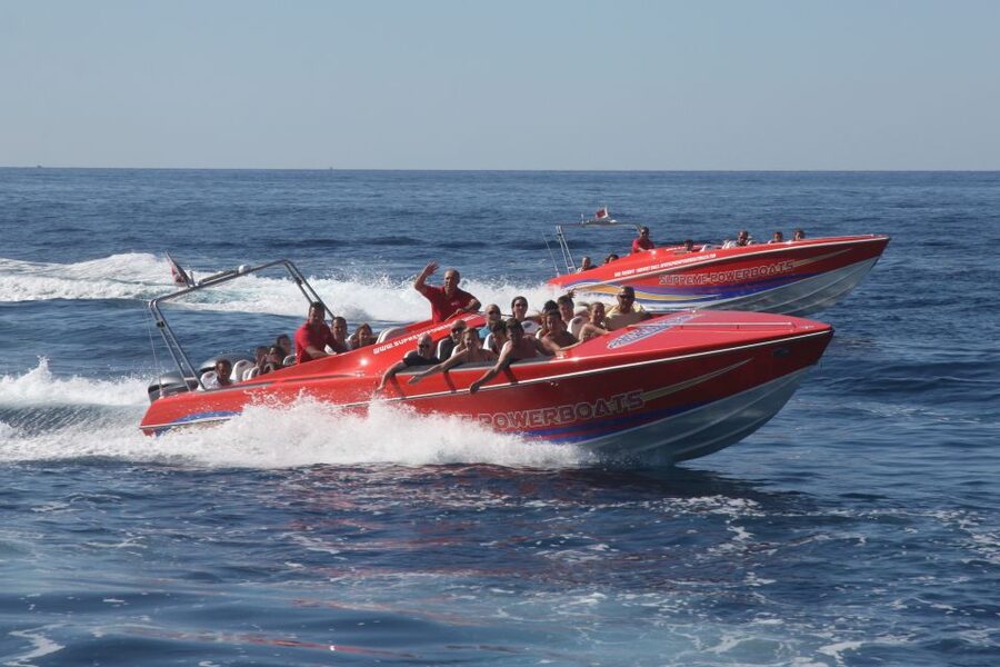 Sliema: Comino Blue Lagoon Powerboat Tour with Comino Caves - Santa Maria Caves and Crystal Lagoon caves