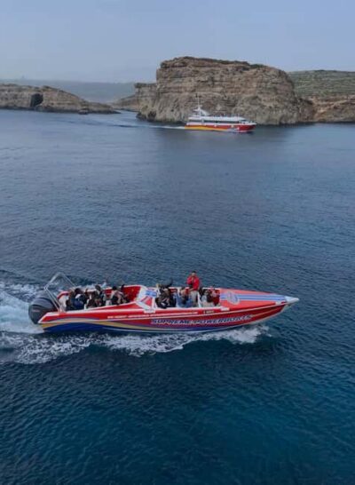Comino Blue Lagoon Powerboat Tour with Comino Caves