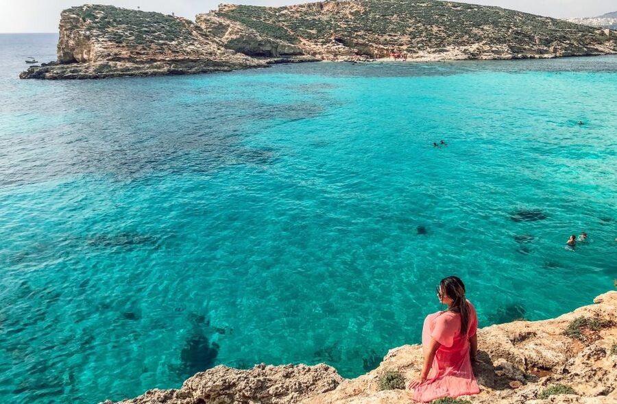 Sliema or St. Paul's Bay: Best of Gozo and Comino Day Trip - Comino and the Blue Lagoon