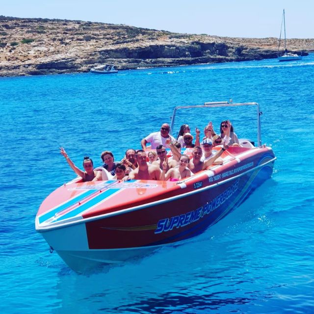Sliema: Powerboat Trip to Gozo with Caves and Island Stop - Leaving Sliema at 11:30am