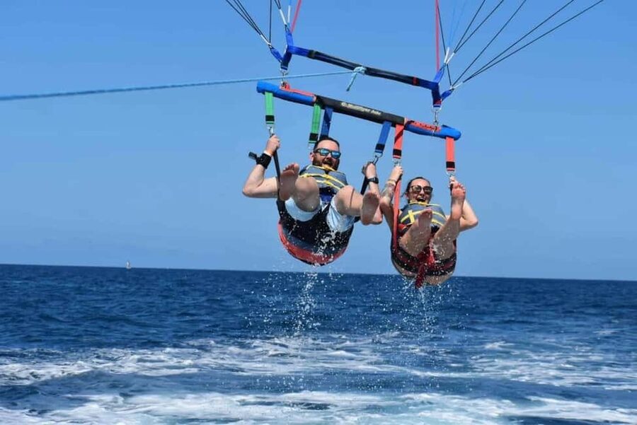 St. Julian's: Parasailing Flight with Photos and Videos - Takeoff, Flight, and Landing