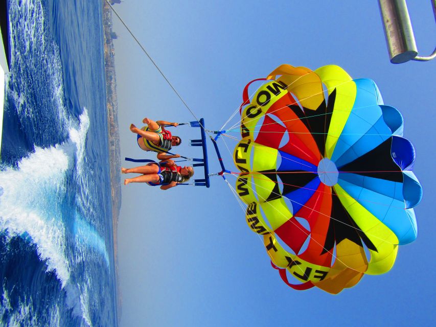 St. Julian's: Parasailing in Malta with Photos and Videos - The feeling of rising 500 feet above Malta