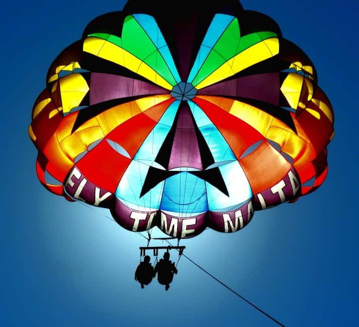 St. Julians: Go & Fun Parasailing with Free Photos & Videos - Free photos and videos sent the same day