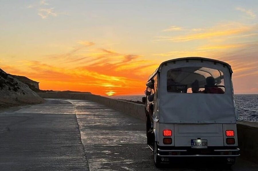 Sunset Tuk Tuk Tour in Gozo & Blue Lagoon (Comino) - From Malta to Comino by boat