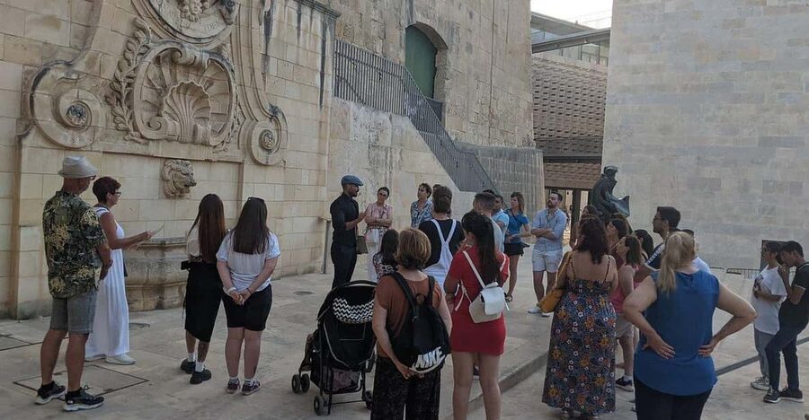 The Grand Tour of Valletta: A walking tour of Valletta. - Key points at a glance