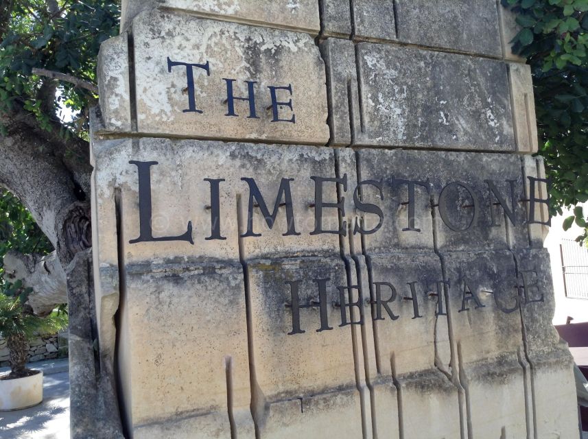 The Limestone Heritage Park and Gardens (Entry Ticket) - Make room for food and Maltese souvenirs
