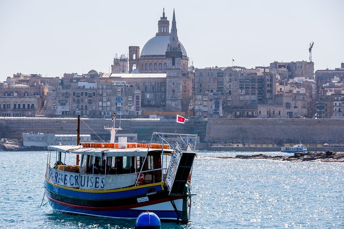The Traditional Harbour Cruise - Leaving Sliema for Valletta and the Three Cities