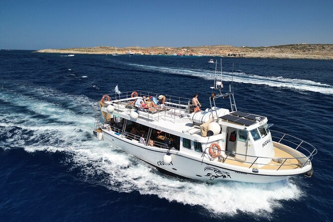 Three Bay Cruise Including Blue Lagoon from Mellieha - The return route: caves and Elephant Head