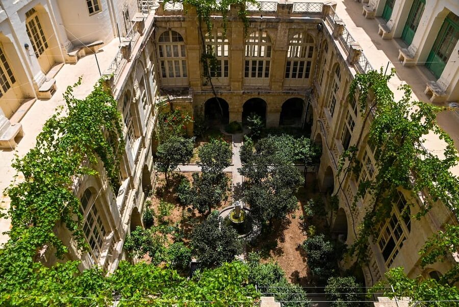 Valletta: Monastery and Secret Garden Entry Ticket - The cloisters and secret garden