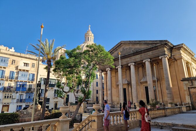 Valletta Private Historical and Cultural Walking Tour - Republic Street and the palaces of the Knights